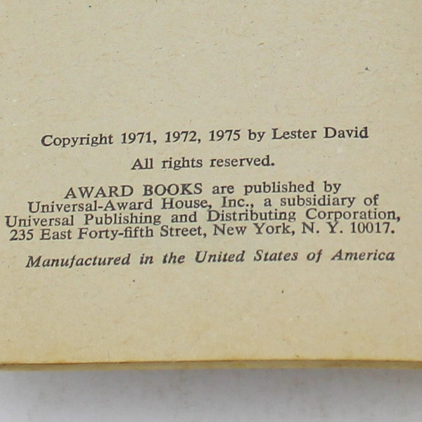 Ted Kennedy Triumphs and Tragedies by Lester David Paperback Good Condition