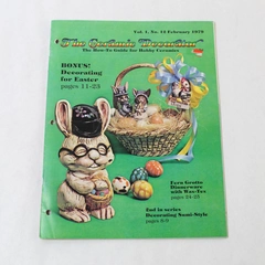 The Ceramic Decorator Vintage 1979 Hobby Ceramics Magazine Guide Vol. 1 No. 12