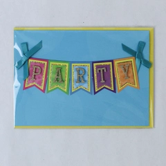 Burgoyne 3D Happy Birthday Party Greeting Card Sealed New 5"x7"