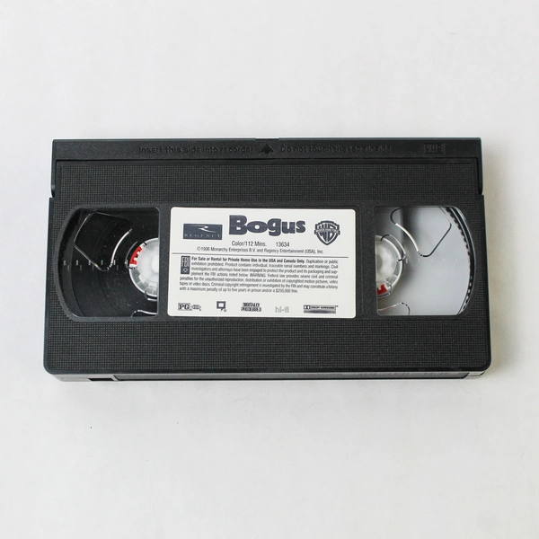 Bogus VHS 1997 Warner Brothers Whoopi Goldberg Gerard Depardieu