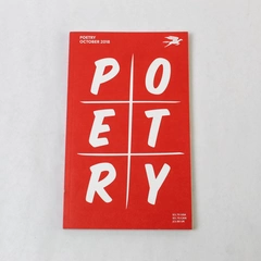 Poetry Magazine October 2018 Volume 213 No. 1 Paperback
