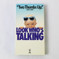 Look Who's Talking VHS 1990 Columbia Pictures John Travolta Kirstie Alley