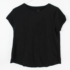 Wonder Nation Girls Kids Tough Tee Black Short Sleeve T-Shirt Size XL 14-16 NWT