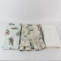 Mixed Lot of 6 Polka Dot and Floral Varied Size Pillowcases DIY Fabric Craft