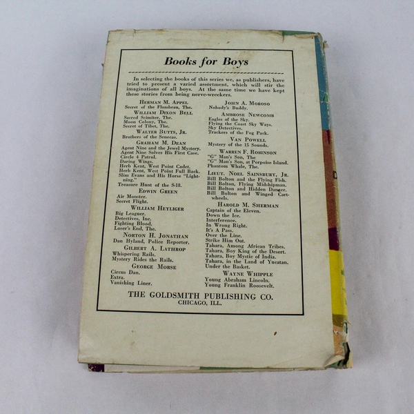 Slim Evans and His Horse Lightning by Graham M. Dean 1934 Hardcover Book