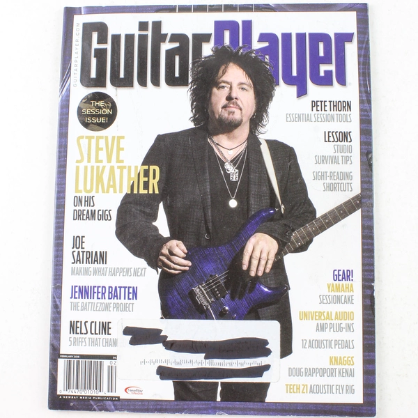 Guitar Player Magazine February 2018 Steve Lukather