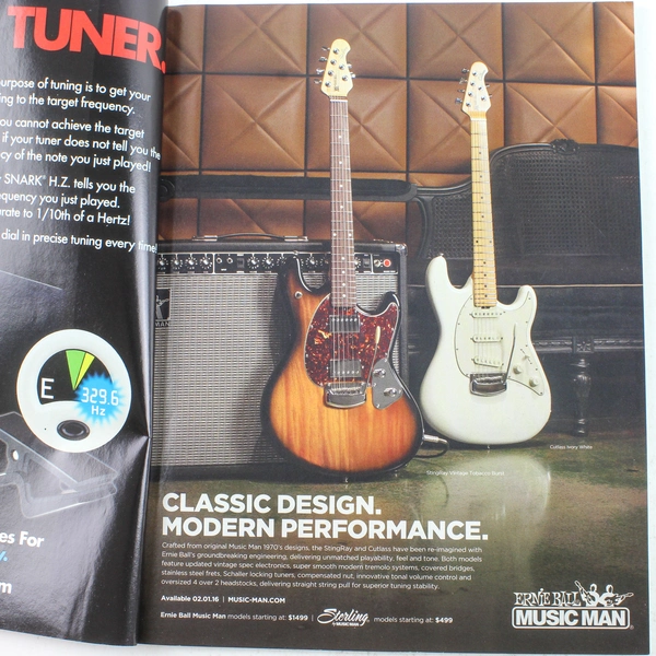 Guitar Player Magazine January 2016 John McLaughlin