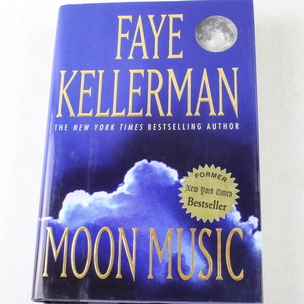 Faye Kellerman Moon Music 1998 Hardcover Book Good Condition