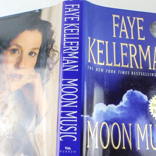 Faye Kellerman Moon Music 1998 Hardcover Book Good Condition
