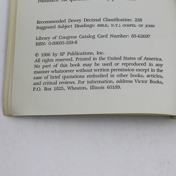 Be Alive John 1-12 Bible Study by Warren W. Wiersbe Ex-Library Edition