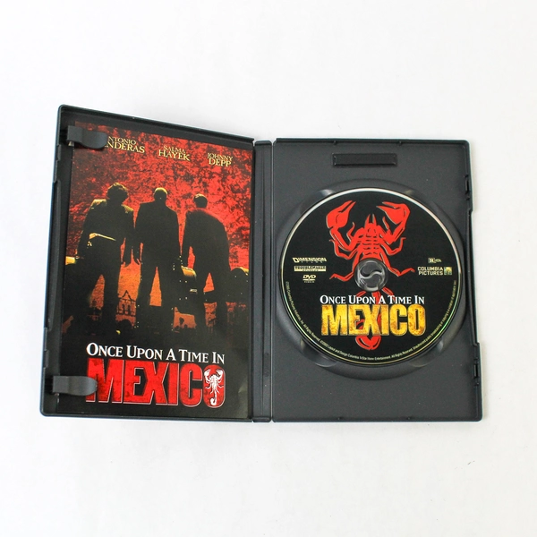 Once Upon a Time in Mexico DVD 2004 - Johnny Depp, Antonio Banderas - Good Cond.