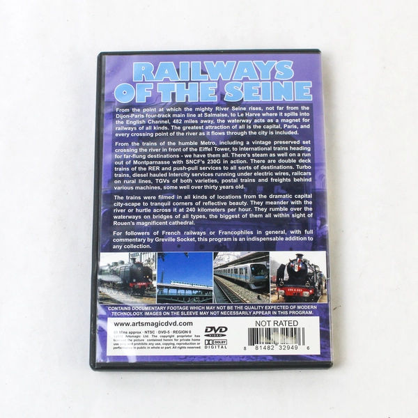 Railways of the Seine DVD 2012 Artsmagic Documentary