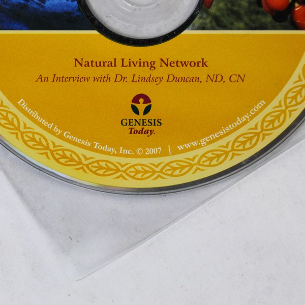 Lot of 2 Natural Living Network DVDs Health Food Secrets Genesis Today
