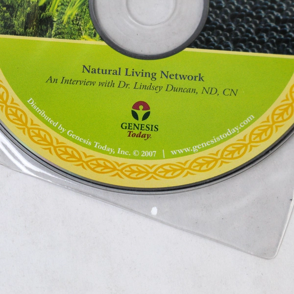 Lot of 2 Natural Living Network DVDs Health Food Secrets Genesis Today