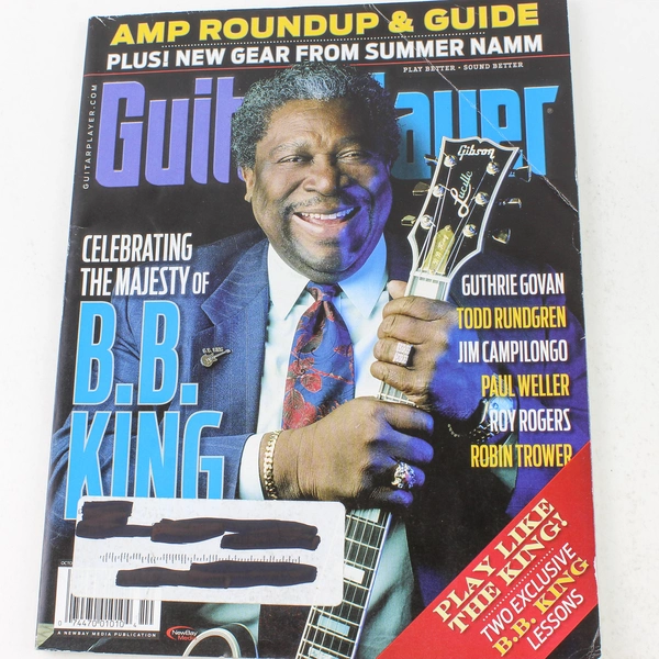 Guitar Player Magazine October 2015 BB King Roy Rogers Paul Weller