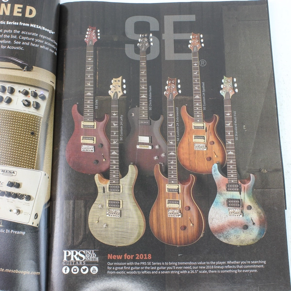 Guitar Player Magazine January 2018 Metal Evolution Rich Ward Stevie D