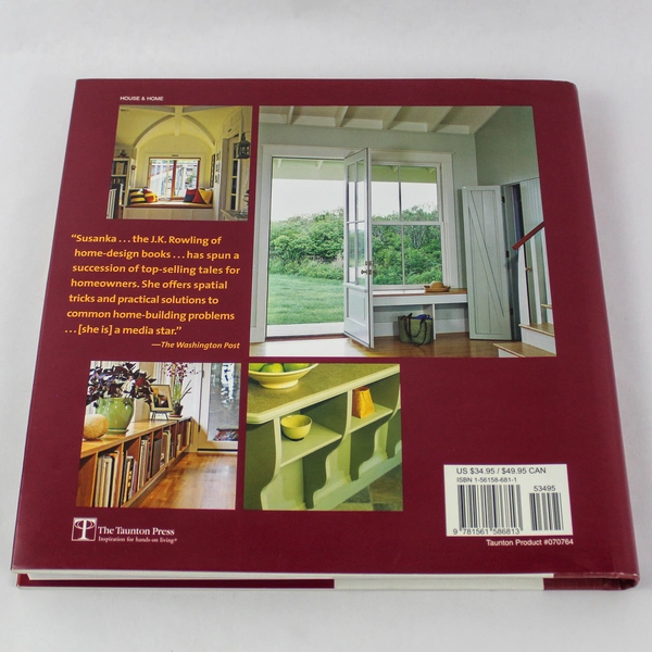 Inside The Not So Big House by Sarah Susanka & Marc Vassallo Hardcover