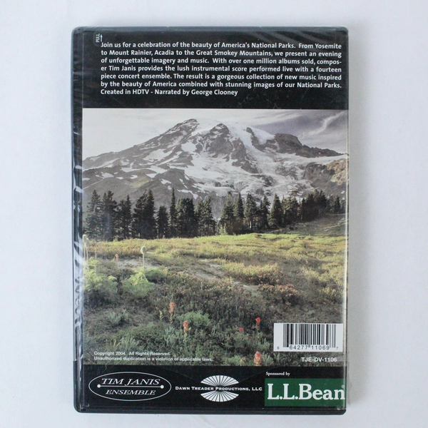 Tim Janis Beautiful America DVD 2004 Narrated By George Clooney