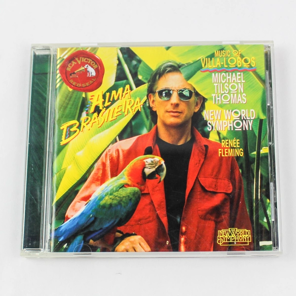 Alma Brasileira CD by Michael Tilson Thomas New World Symphony Pre-Owned