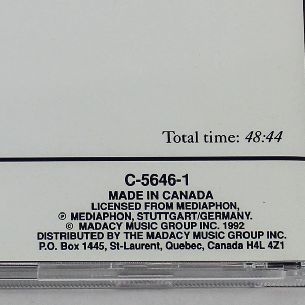 The Best of George Gershwin CD Madacy Music Pre-Owned 7 Songs