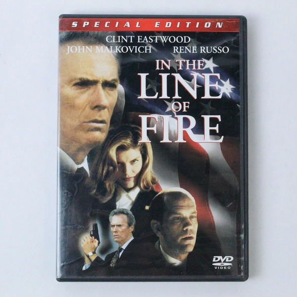 In the Line of Fire DVD Clint Eastwood John Malkovich 2000 Castle Rock 52317