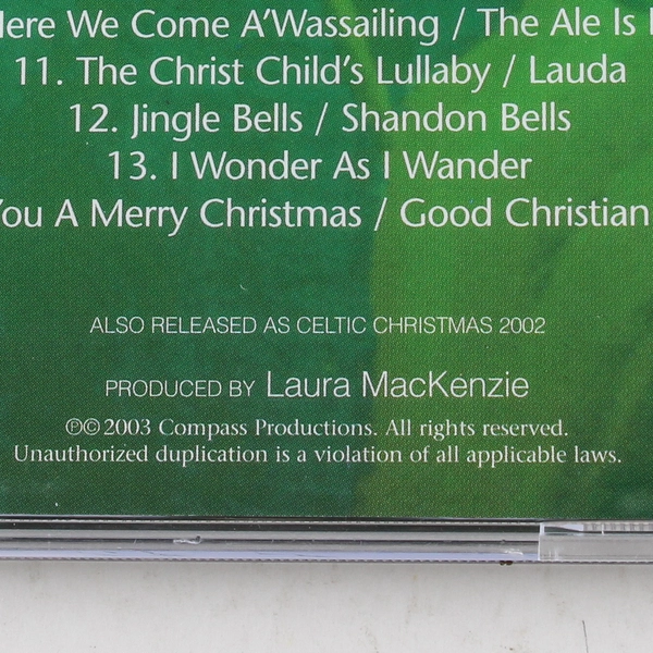 'Tis The Season Celtic Christmas CD 2002 Compass Productions