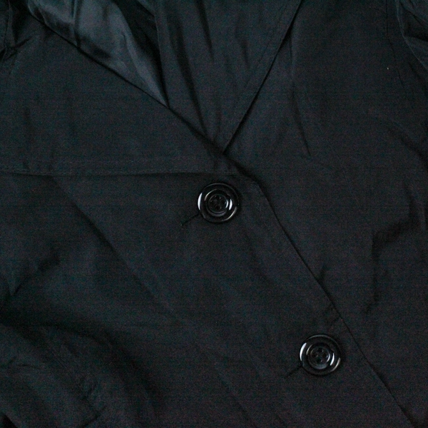 Bold Spirit Outerwear Women's Jacket Size M Black Button Up Long Sleeves
