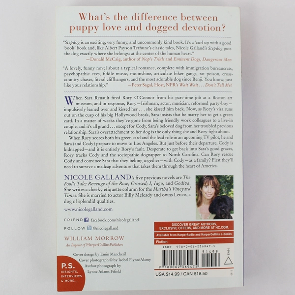 Stepdog A Novel By Nicole Galland Paperback 2015 William Morrow