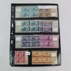 Lot of 8 MNH Plate Blocks USPS SC1017 1024 1025 1026 1027 1033 1061