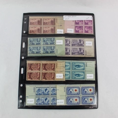 Lot of 8 MNH Plate Blocks USPS SC944 SC945 SC947 SC954 SC955 SC989 SC1010 SC1016