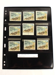 Lot of 9 MNH Plate Blocks of 4 USPS Stamps National Parks 2 Cents