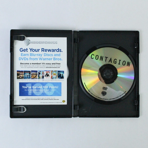 Contagion DVD 2011 Warner Bros Matt Damon Kate Winslet Good Condition