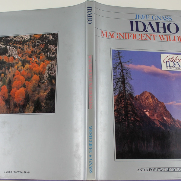 Idaho Magnificent Wilderness by Jeff Gnass 1989 Westcliffe Paperback Book