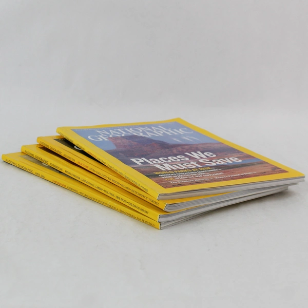 Lot of 4 National Geographic Magazines 2006 April & October- December Issues