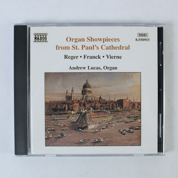 Organ Showpieces CD by Andrew Lucas St. Paul's Cathedral Music 1994