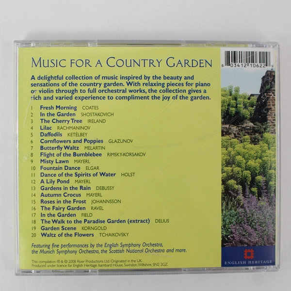 Music For A Country Garden Various Artists 2008 River Productions CD