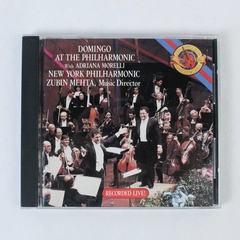 Domingo at the Philharmonic CD Adriana Morelli Zubin Mehta 1989 CBS Records