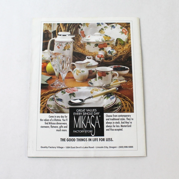 Vintage Oregon Coast Magazine 1992 January/Febuary Issue