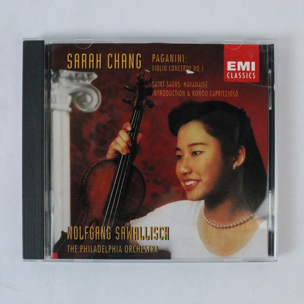 Sarah Chang Paganini Violin Concerto No. 1 CD 1994 EMI Classics Angel Records