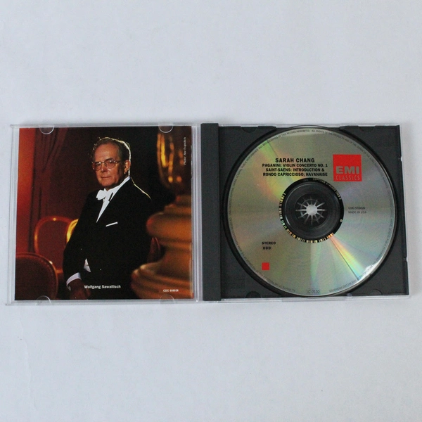 Sarah Chang Paganini Violin Concerto No. 1 CD 1994 EMI Classics Angel Records