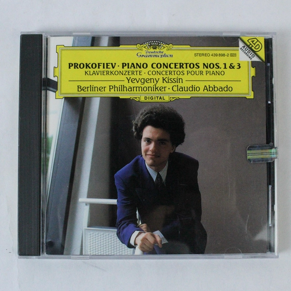 Prokofiev Piano Concertos Nos 1 and 3 Music CD 1994 Deutsche Grammophone
