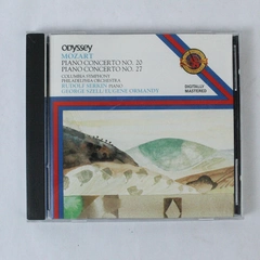 Mozart Piano Concerti 20 and 27 Serkin Wolfgang Amadeus Mozart CD Music