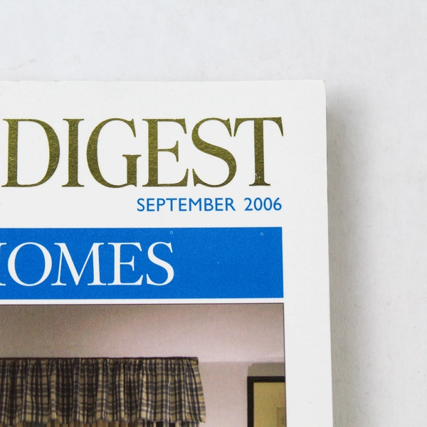 Architectural Digest Magazine Vol. 63 No. 9 September 2006 Conde Nast