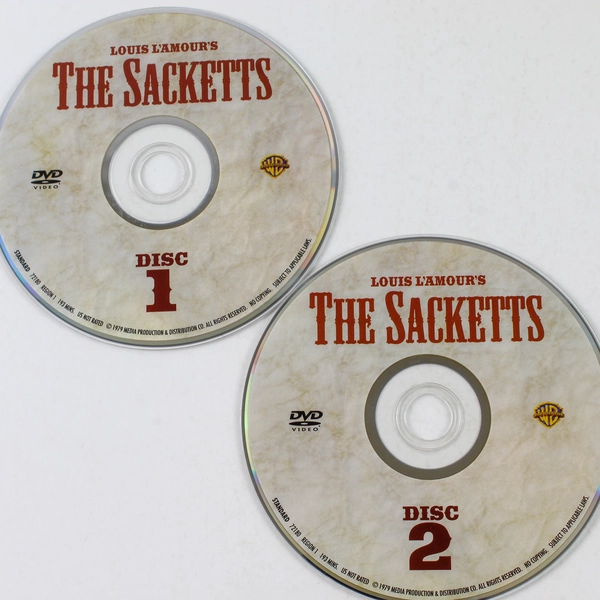 Louis L'Amour The Sacketts 1979 2-Disc DVD Sam Elliott Tom Selleck Western 2006