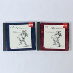 Box Set J.S. Bach Cello-Suiten Mstislav Rostropovich CD Album 1995 EMI Classical