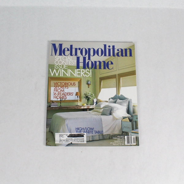Vintage Metropolitan Home Magazine January/February 1997 Issue