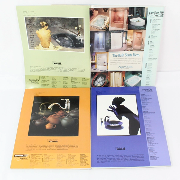 Lot of 4 Vintage Street of Dreams Home Tour Magazines 1995, 1997, 1998, 1999