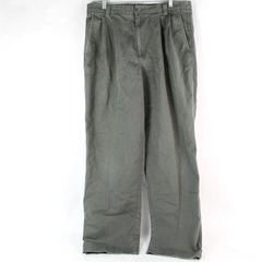 Dockers Gray-Green Straight-Leg 100% Cotton Chino Pants Men's 36x36