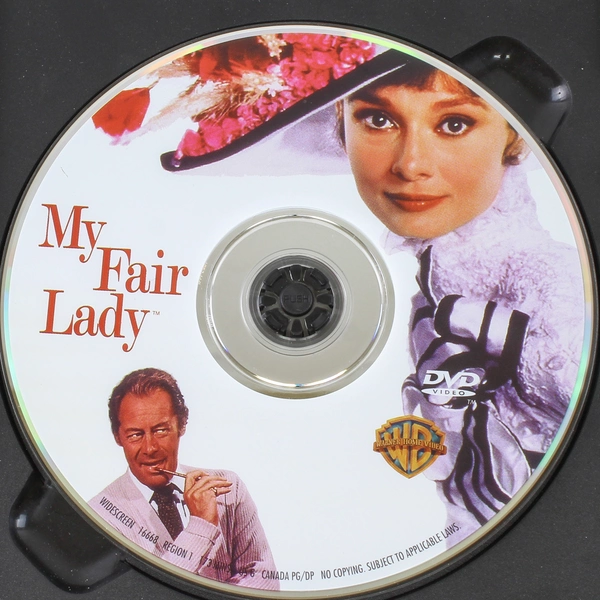 My Fair Lady DVD 1998 Audrey Hepburn Rex Harrison