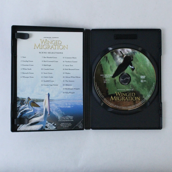 Winged Migration DVD 2003 Sony Pictures jacques Perrin Presents Movie 